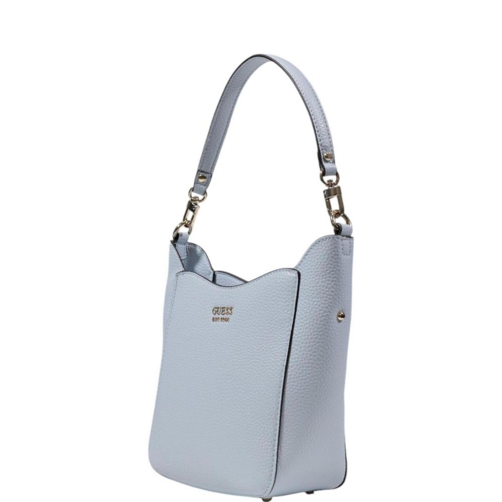 Guess Blue Polyethylene Handbag Guess