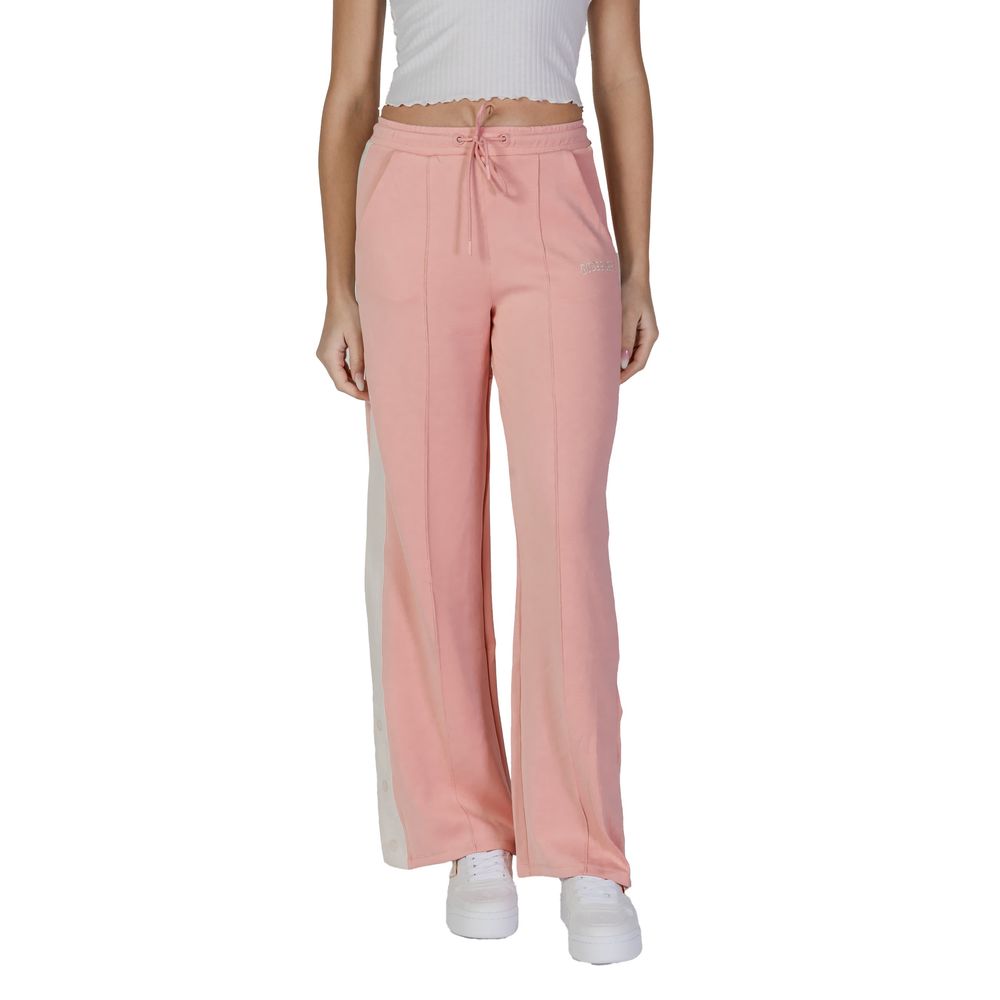 Guess Active multicolor polyester joggers featuring a comfortable fit and stylish design for workout and casual wear.