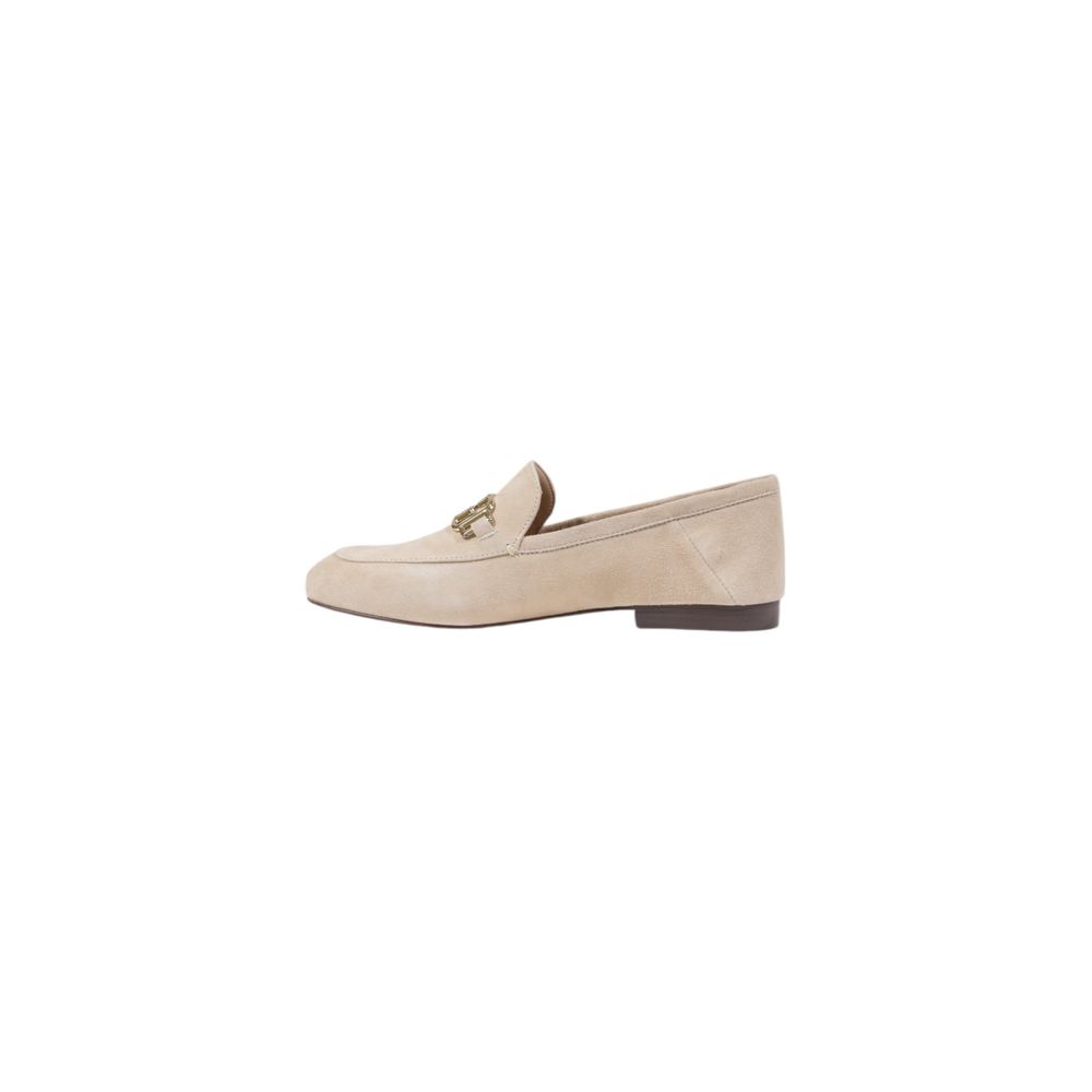 Guess Beige Leather Platform Pumps Guess