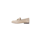 Guess Beige Leather Platform Pumps Guess