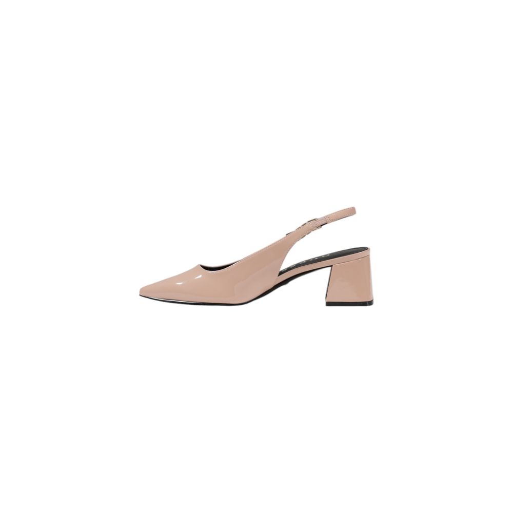Guess Pink Polyethylene Platform Sandals Guess