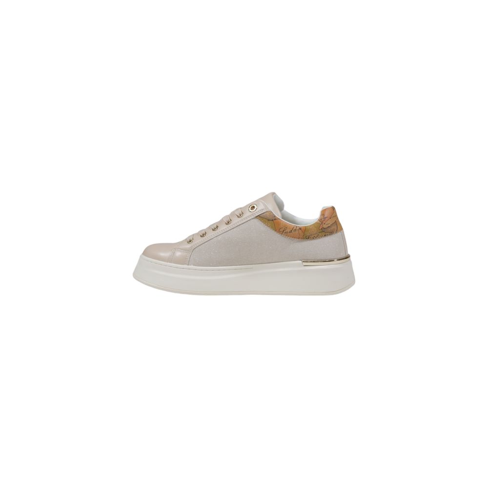Alviero Martini Prima Classe Beige Polyester Sneaker Alviero Martini Prima Classe