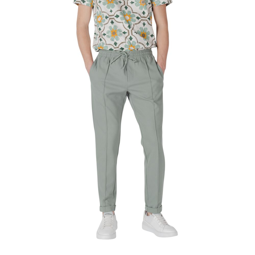 Antony Morato Green Polyester Joggers Workout Pants