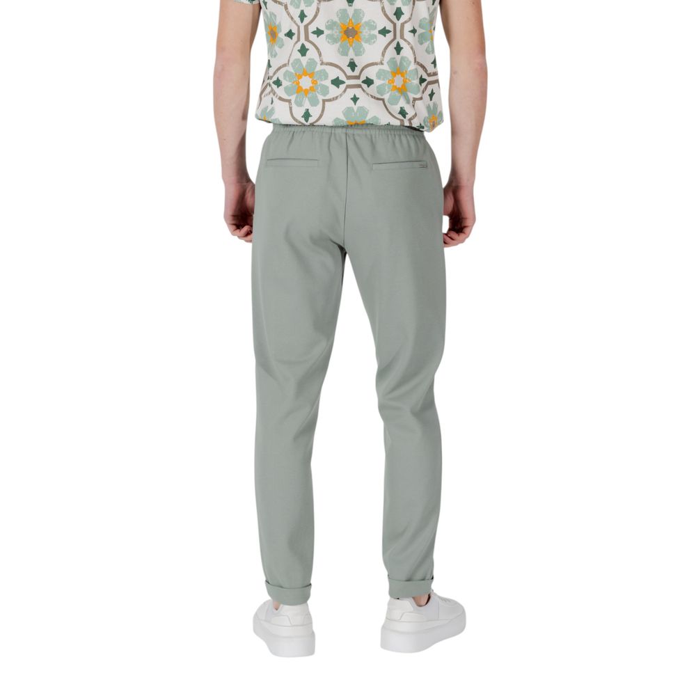 Antony Morato Green Polyester Joggers Workout Pants