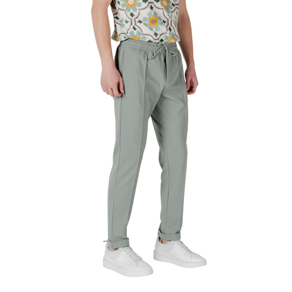 Antony Morato Green Polyester Joggers Workout Pants