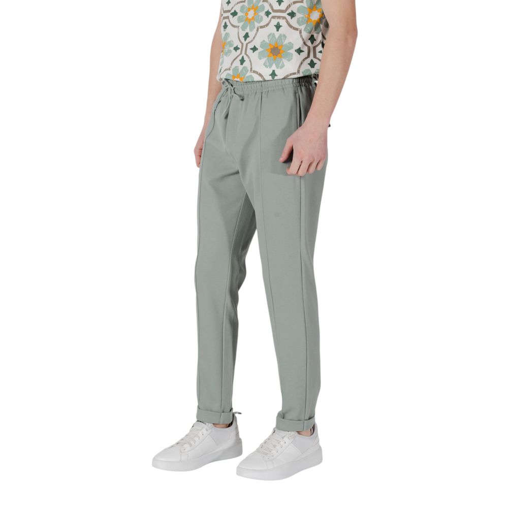 Antony Morato Green Polyester Joggers Workout Pants