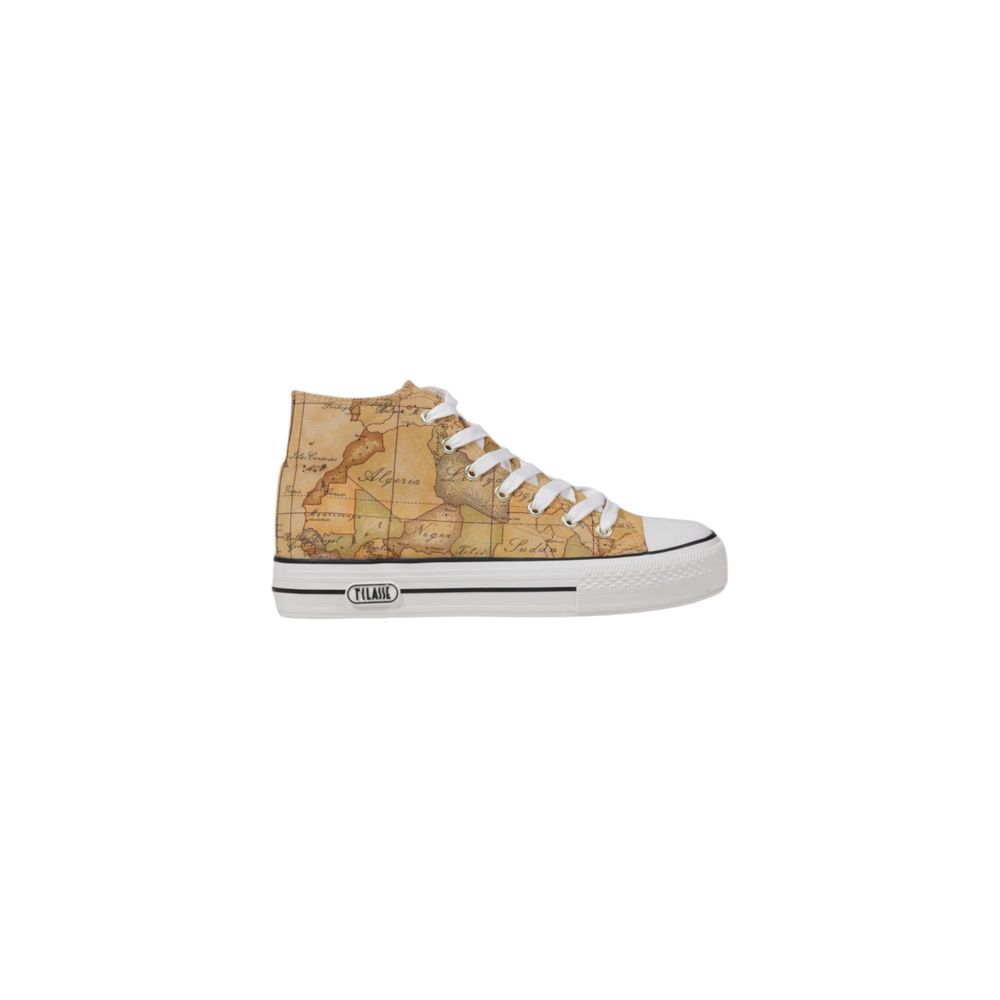 Alviero Martini Prima Classe Beige Fabric Sneaker Alviero Martini Prima Classe