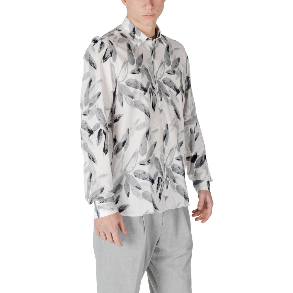 Antony Morato White Viscose Shirt Antony Morato
