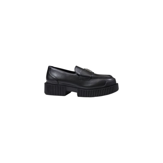 Armani Exchange Black Leather Platform Armani Exchange