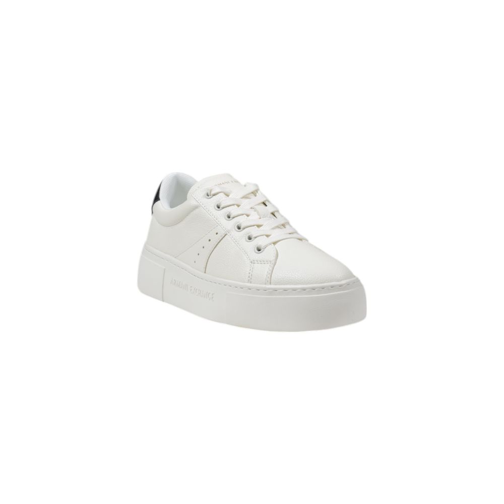 Armani Exchange Black Polyester Chunky Sneakers Armani Exchange