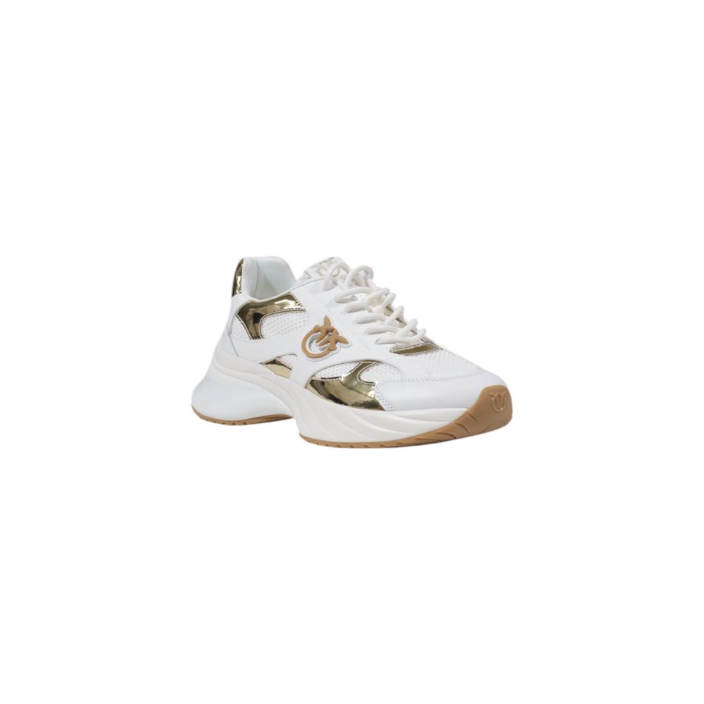 PINKO White Leather Sneaker PINKO