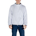 EA7 Emporio Armani White Polyester Shell Jacket - Eljoys Fashion 