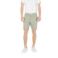 Replay Bicolor Cotton Bermuda Shorts Replay