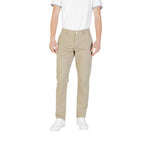 Replay Green Cotton Casual Pants