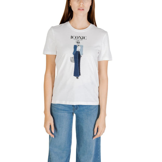 Only Blue Organic Cotton T-Shirt Only