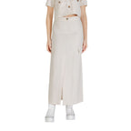 Jacqueline De Yong Bicolor Viscose Long Skirt