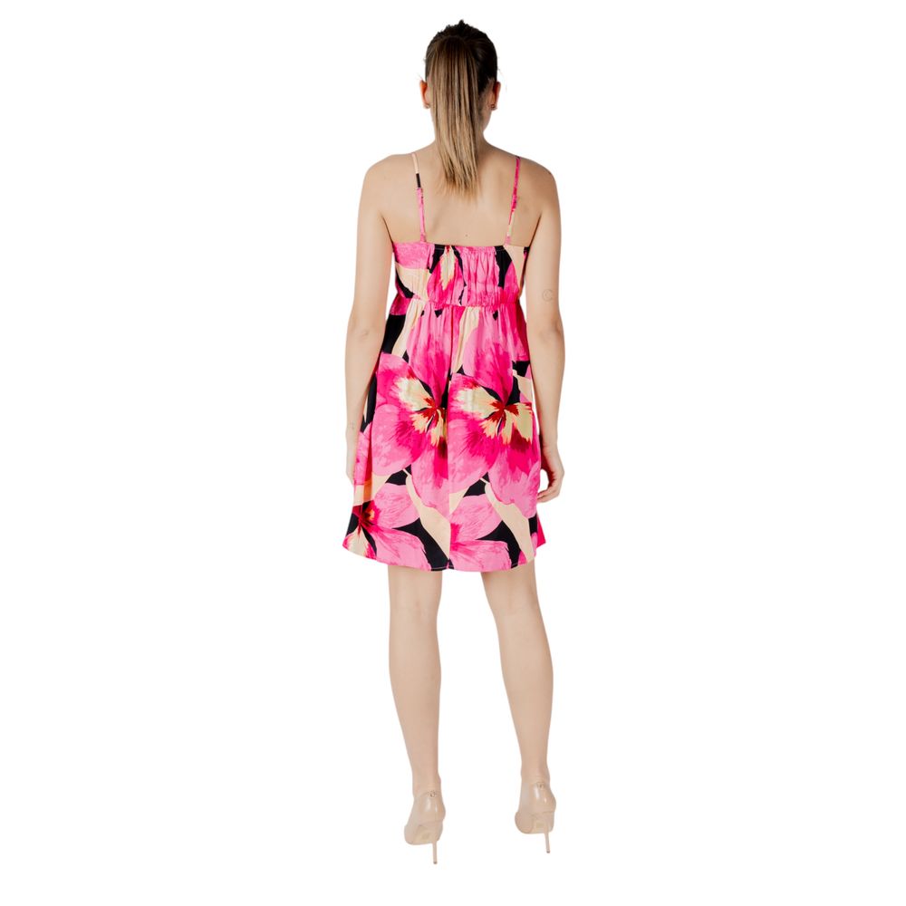 Only Pink Viscose Short Dress Only