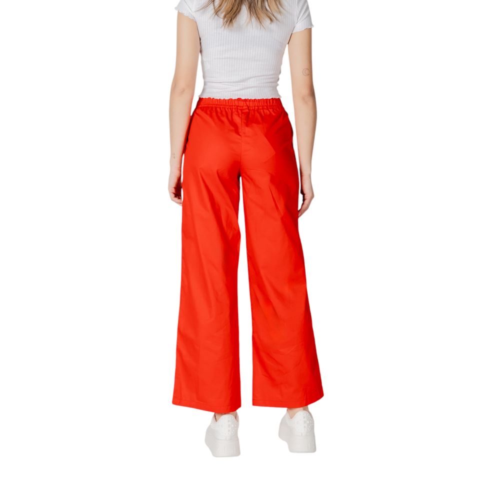 Only Red Cotton Pant Only