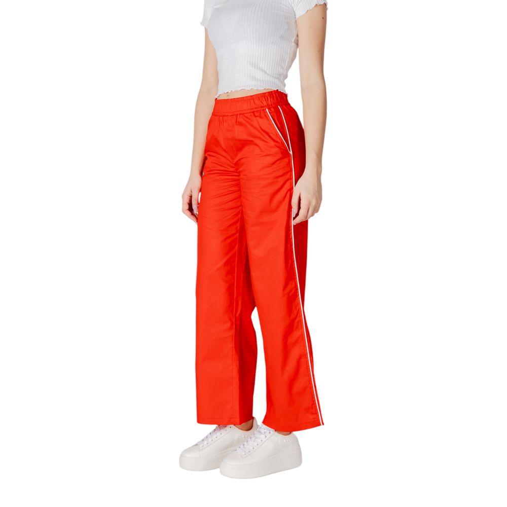 Only Red Cotton Pant Only