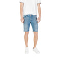 Jeckerson Light Blue Cotton Bermuda Shorts - Eljoys Fashion 