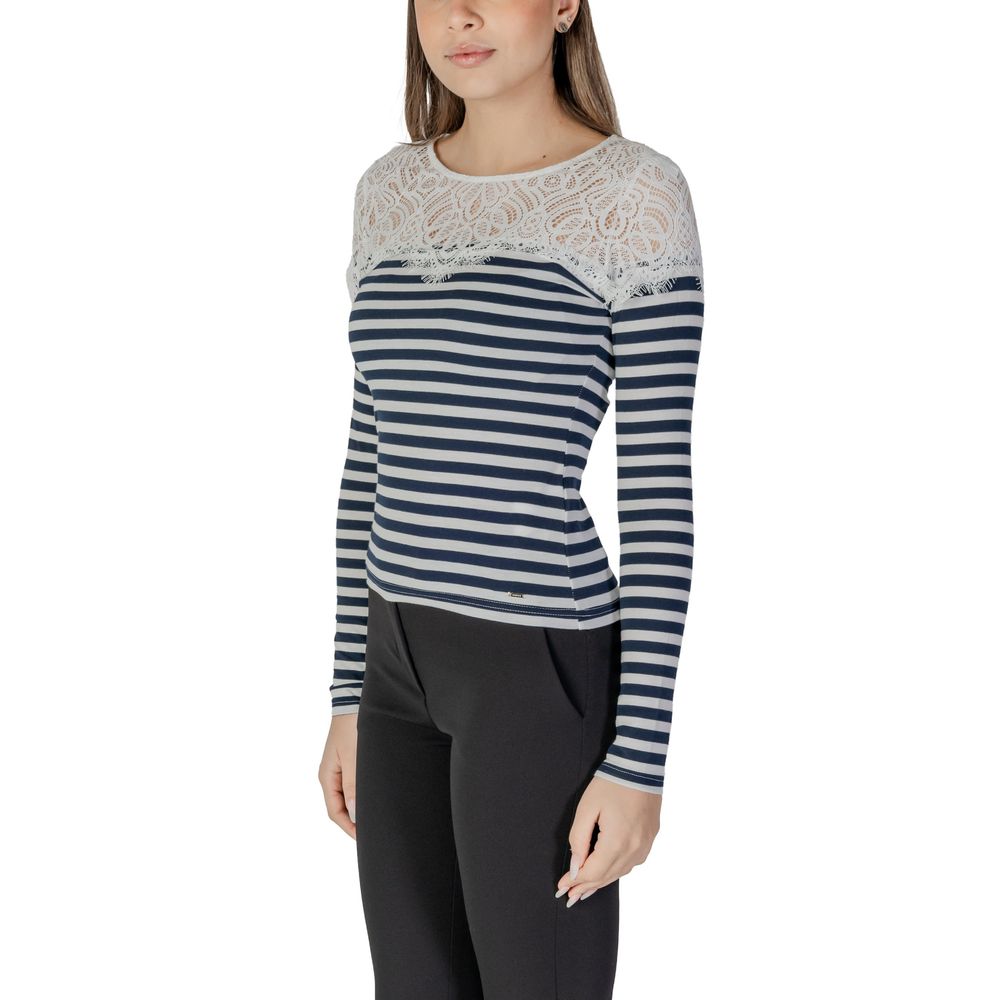 Morgan De Toi White Recycled Polyester Long Sleeve