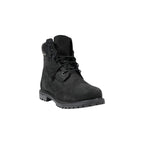 Timberland Black Leather Lace-Up Boots - Eljoys Fashion 