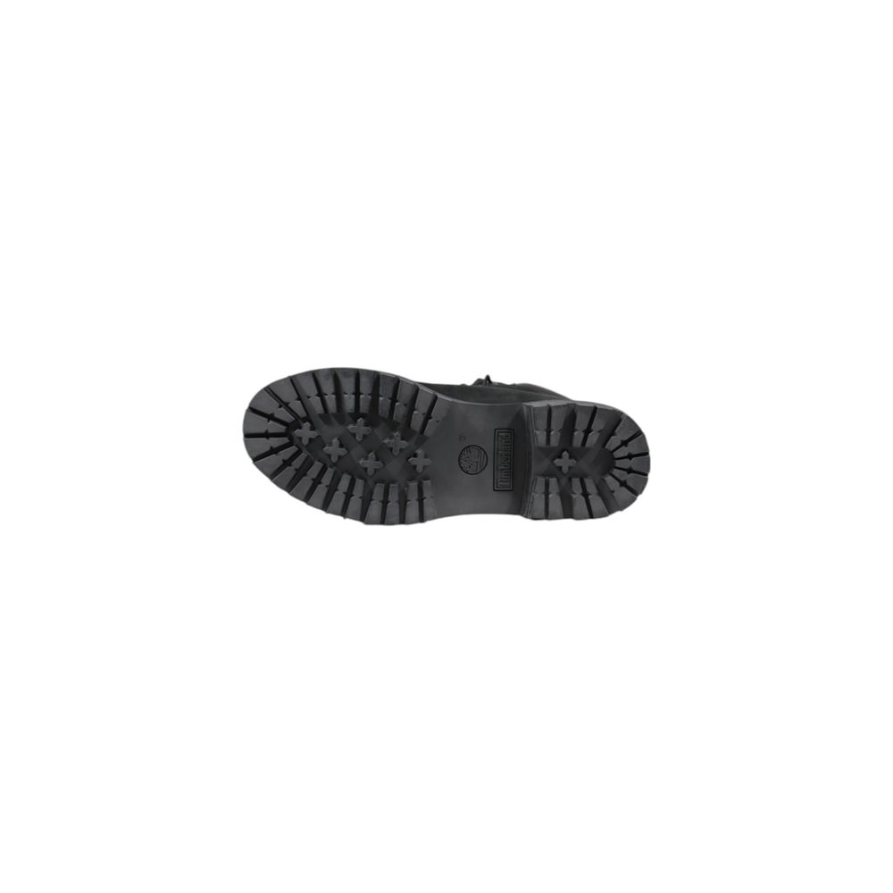 Timberland Black Leather Lace-Up Boots - Eljoys Fashion 