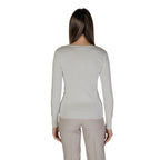 Street One Cream Viscose Long Sleeve T-Shirt - Eljoys Fashion 