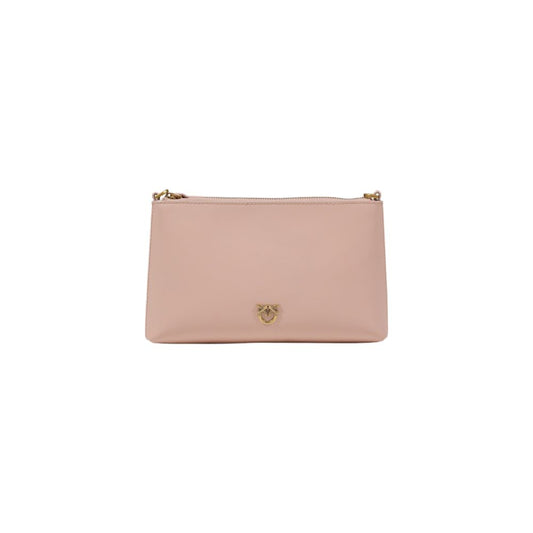 PINKO Pink Leather Clutch Bag PINKO