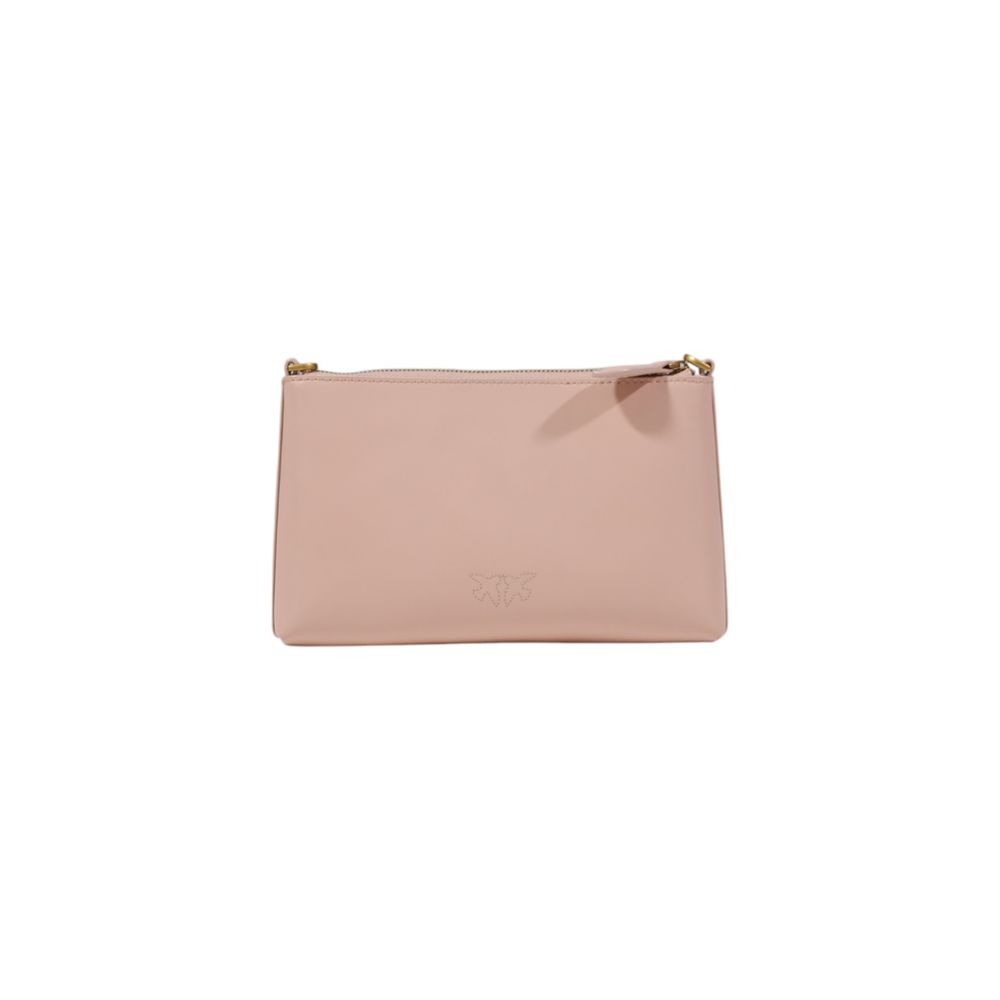 PINKO Pink Leather Clutch Bag PINKO
