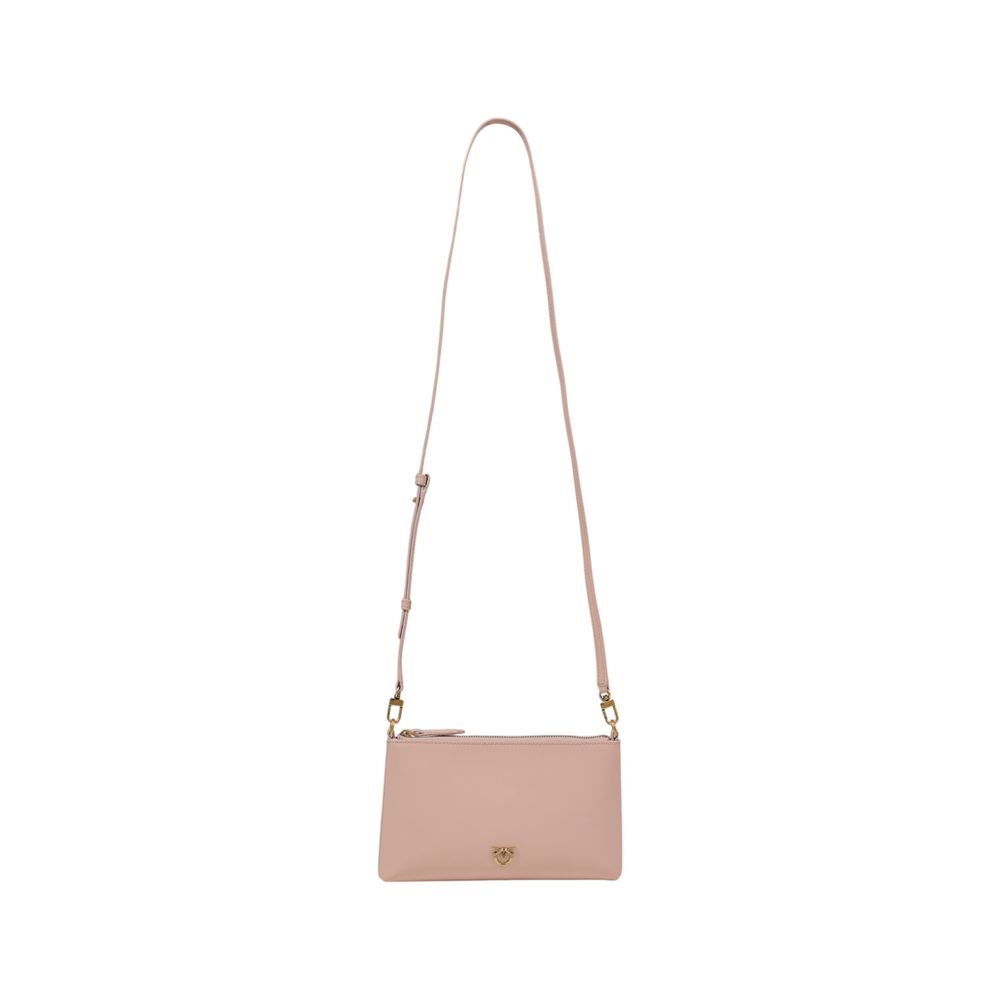 PINKO Pink Leather Clutch Bag PINKO