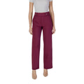 Street One Purple Viscose Casual Pants - Eljoys Fashion 