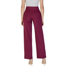 Street One Purple Viscose Casual Pants - Eljoys Fashion 