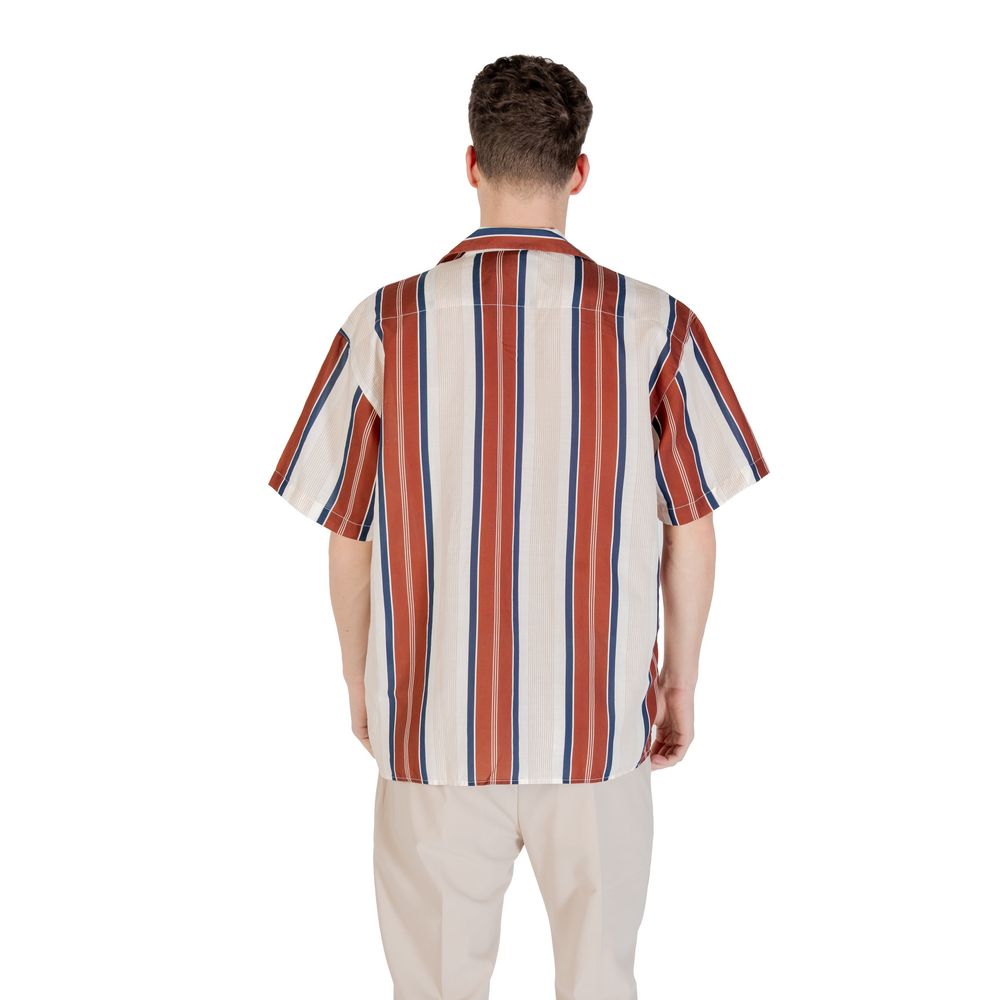 Gianni Lupo Beige Linen Shortsleeve Shirt Gianni Lupo