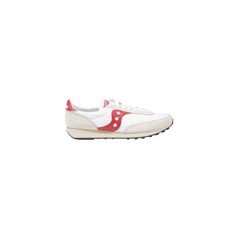 Saucony White Leather Athletic Sneakers - Eljoys Fashion 