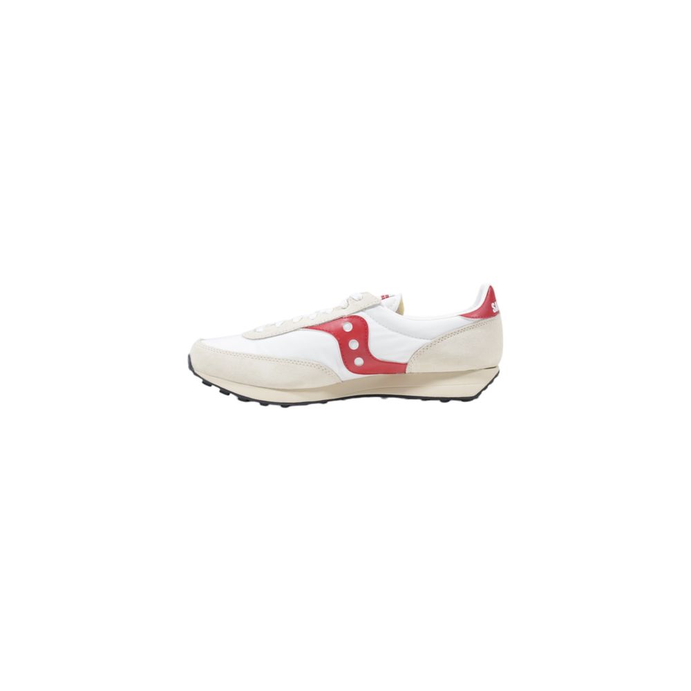 Saucony White Leather Athletic Sneakers - Eljoys Fashion 