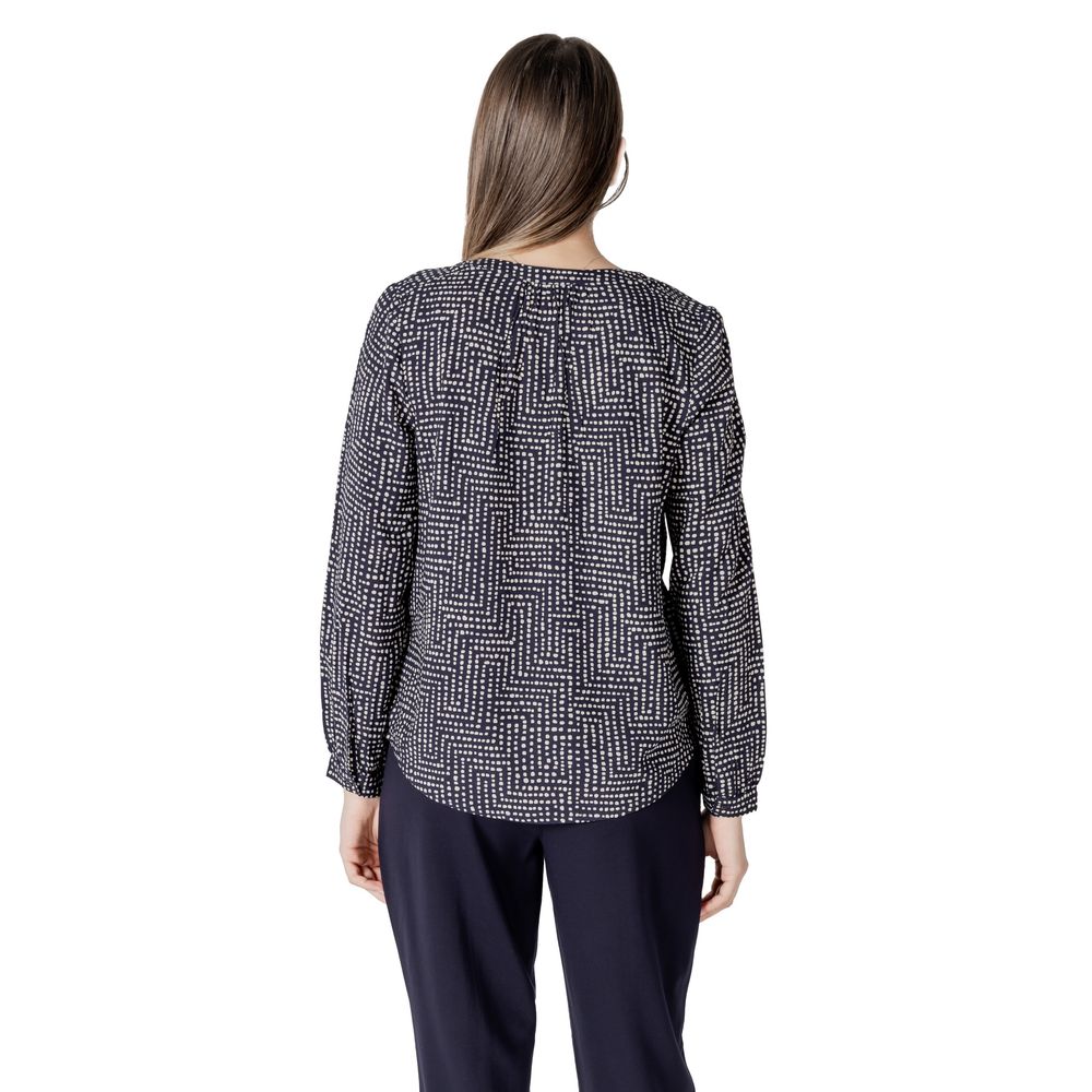 Street One Blue Viscose Blouse Street One