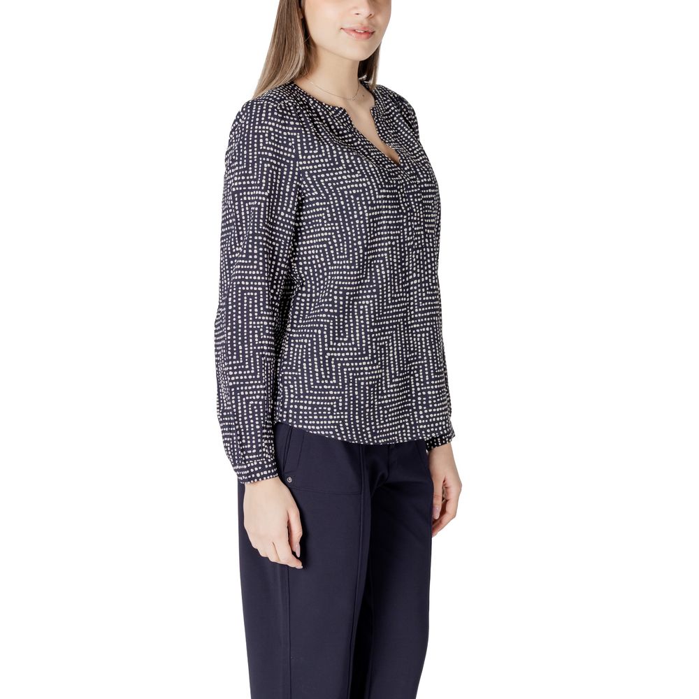 Street One Blue Viscose Blouse Street One