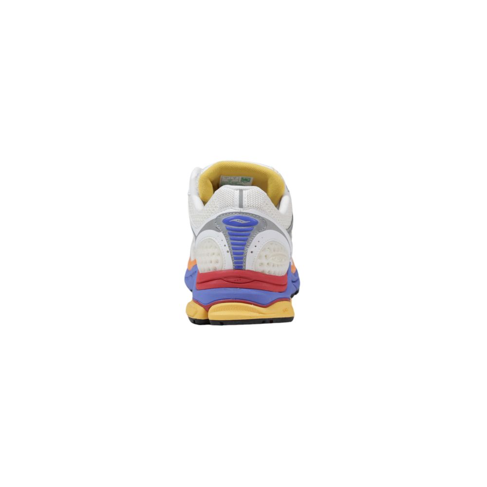 Saucony White Synthetic Athletic Sneakers - Eljoys Fashion 