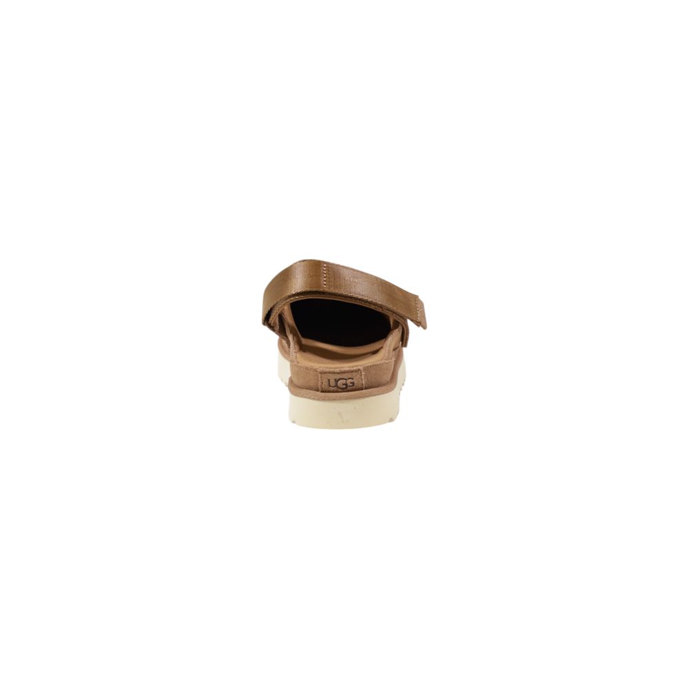 UGG Beige Recycled Polyester Platform Pumps UGG