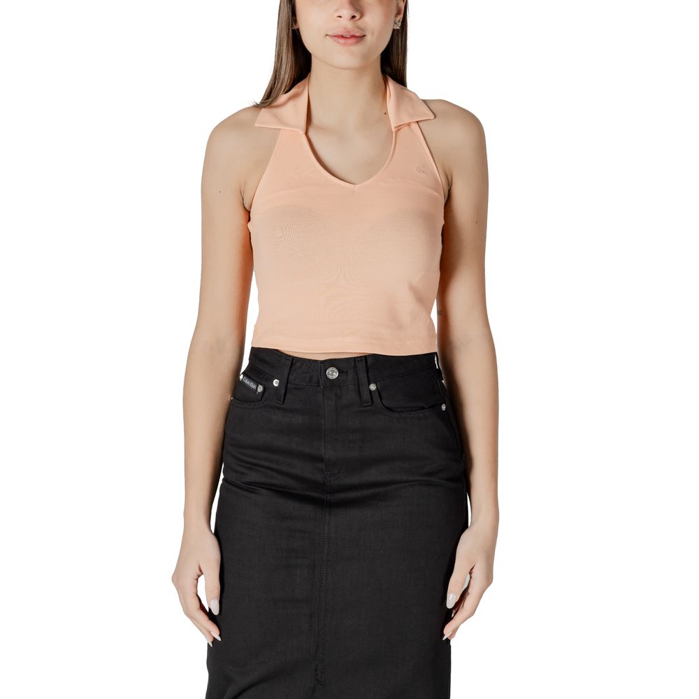 Calvin Klein Jeans Orange Cotton Top - Eljoys Fashion 