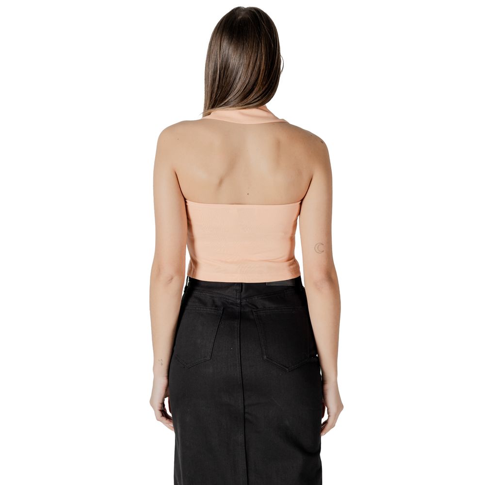Calvin Klein Jeans Orange Cotton Top - Eljoys Fashion 