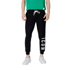 Icon Black Cotton Joggers (Workout Pants) - Eljoys Fashion 
