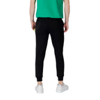 Icon Black Cotton Joggers (Workout Pants) - Eljoys Fashion 
