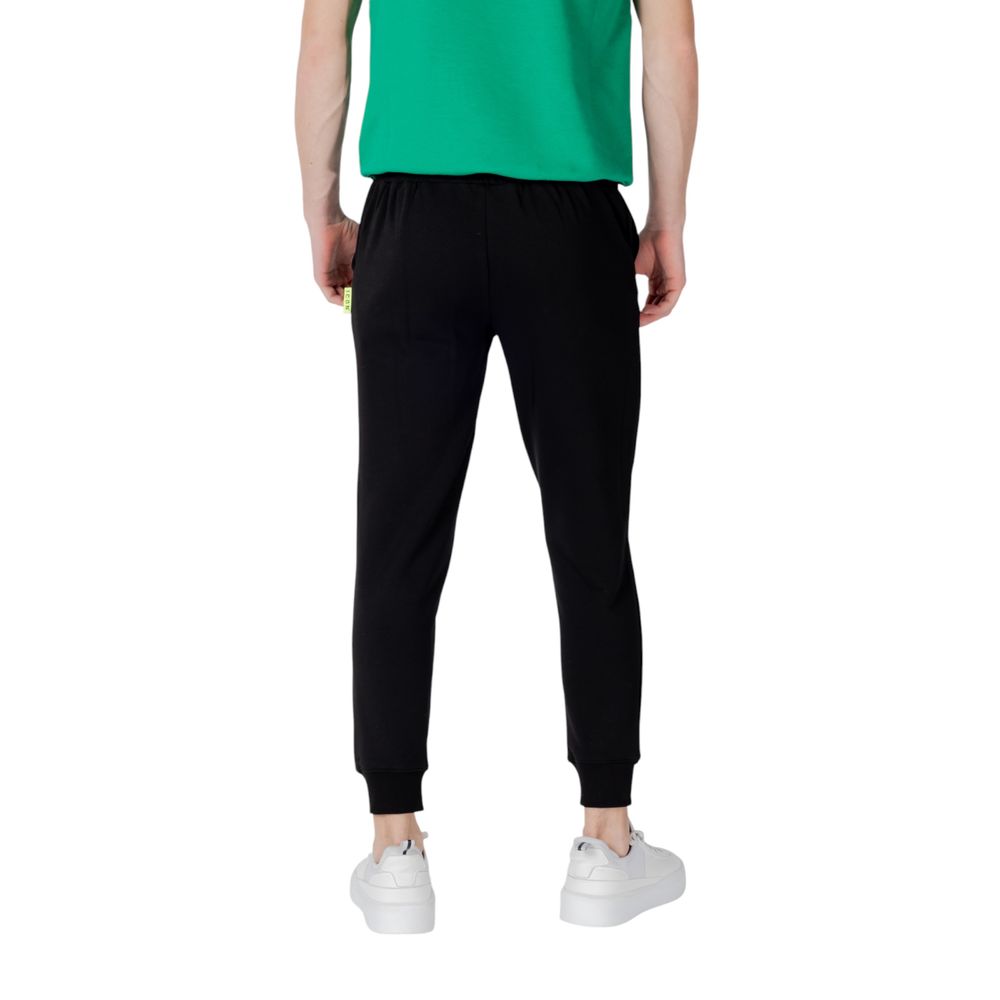 Icon Black Cotton Joggers (Workout Pants) - Eljoys Fashion 