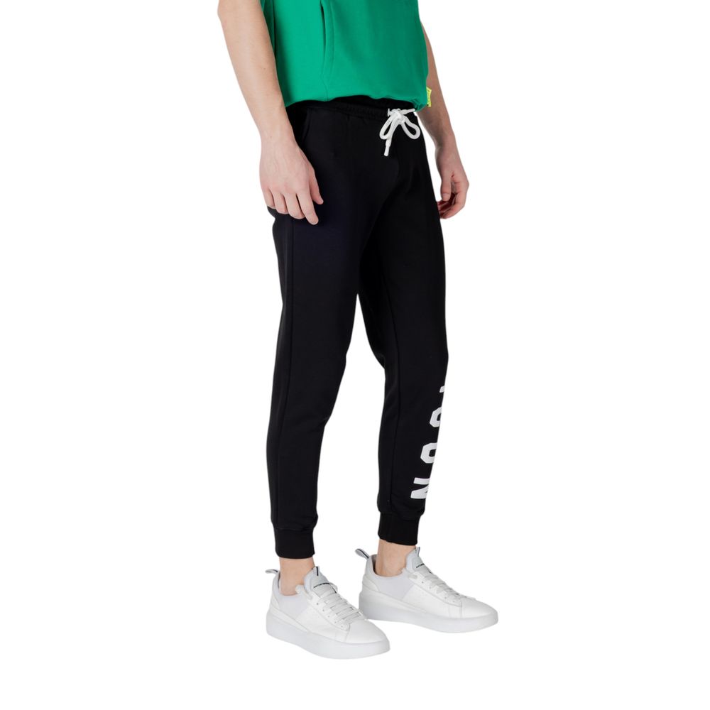 Icon Black Cotton Joggers (Workout Pants) - Eljoys Fashion 