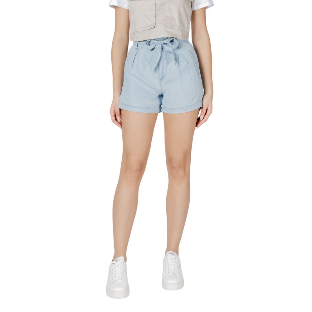 Only Light Blue Lyocell Shorts Only