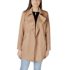 Street One Beige Polyester Trench Coat - Eljoys Fashion 