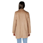 Street One Beige Polyester Trench Coat - Eljoys Fashion 