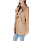 Street One Beige Polyester Trench Coat - Eljoys Fashion 